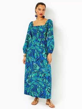 Lilli Pulitzer Lakira Cotton Maxi Dress